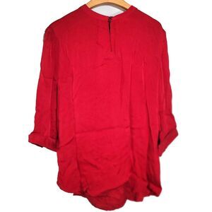 Women's Silk Size L Short Sleeve Top Shirt SCM731